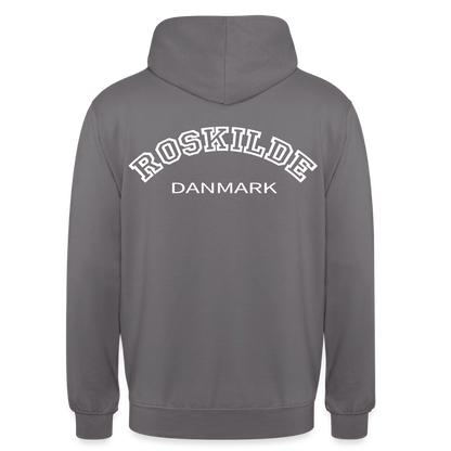 Hættetrøje unisex - Roskilde - mellemgrå