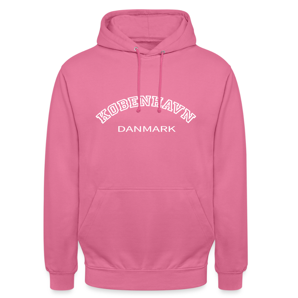 Hættetrøje unisex - København - pink