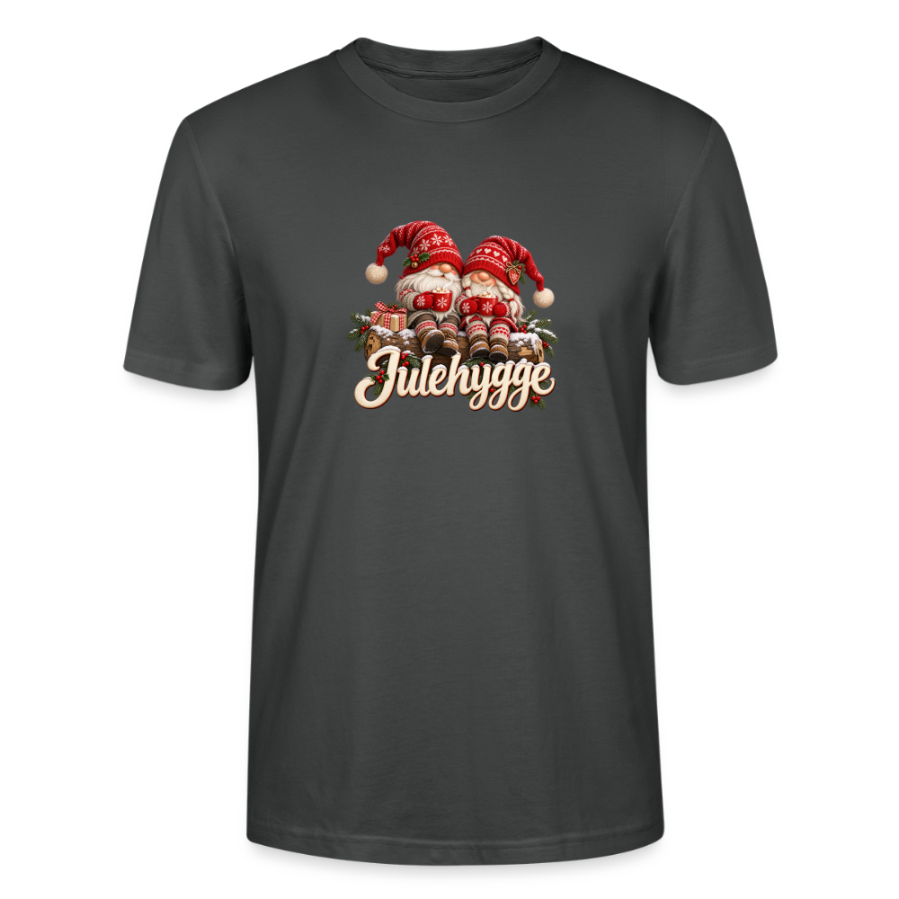 CityShirts - T-shirt - Julehygge – nisser og varm kakao - CS062 - charcoal