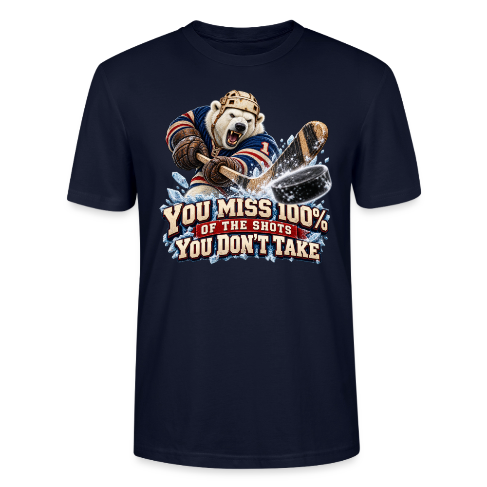 CityShirts - T-shirt - Take the shot - CS001 - marineblå