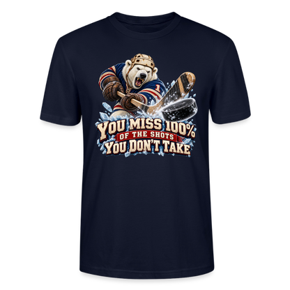 CityShirts - T-shirt - Take the shot - CS001 - marineblå