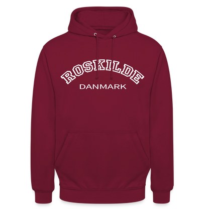 Hættetrøje unisex - Roskilde - bordeaux