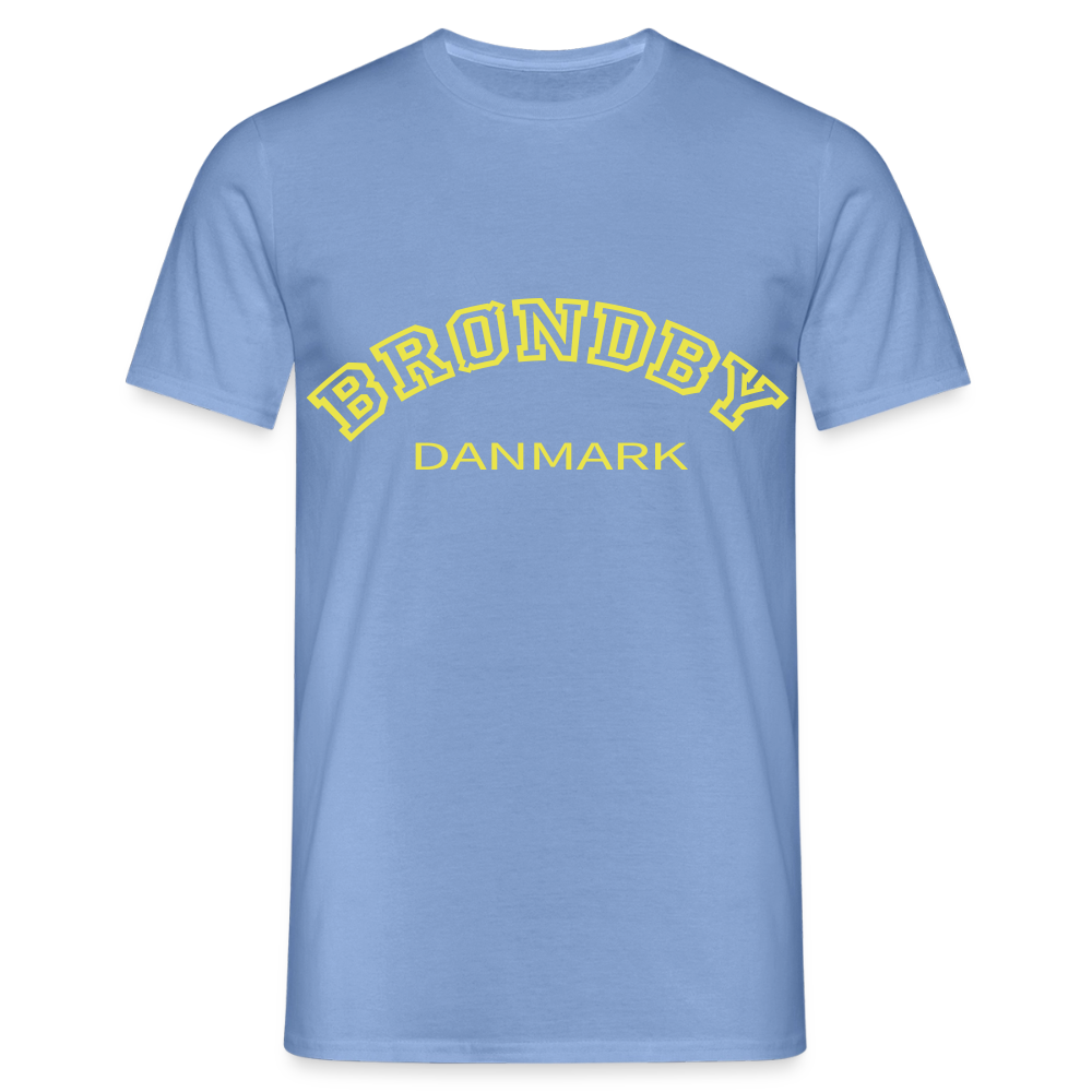 Herre-T-shirt - Brøndby - carolina blue