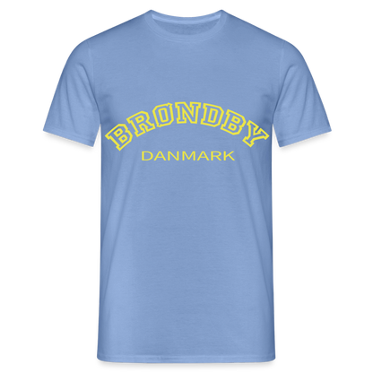Herre-T-shirt - Brøndby - carolina blue