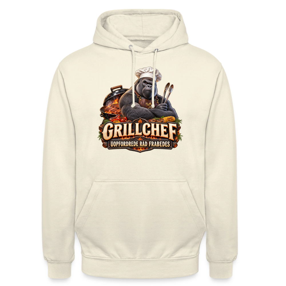 CityShirts - Hoodie - Grillchef – Uopfordrede råd frabedes - CS047 - vaniljemilkshake