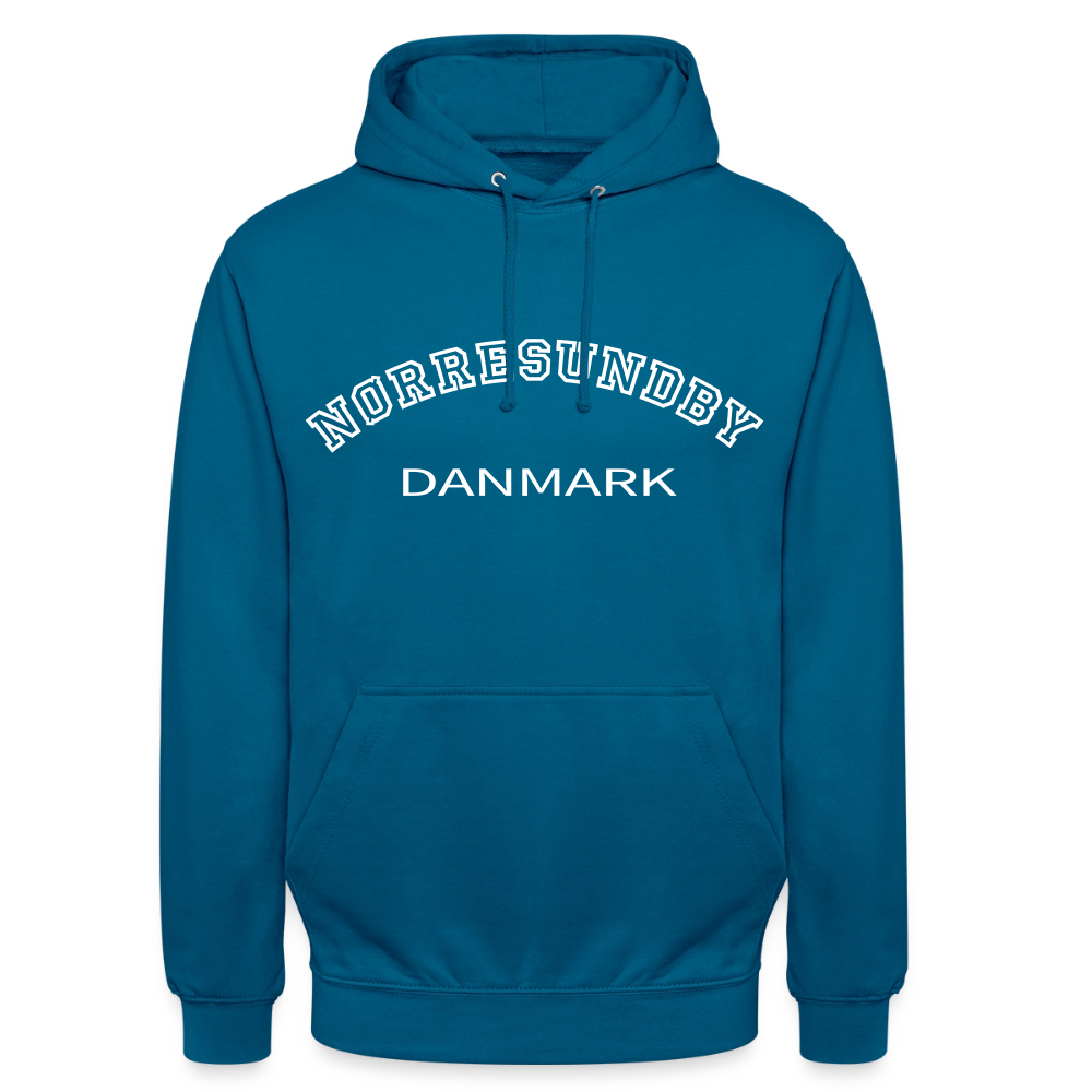 CityShirt - Hoodie - Nørresundby - dybt havblå 