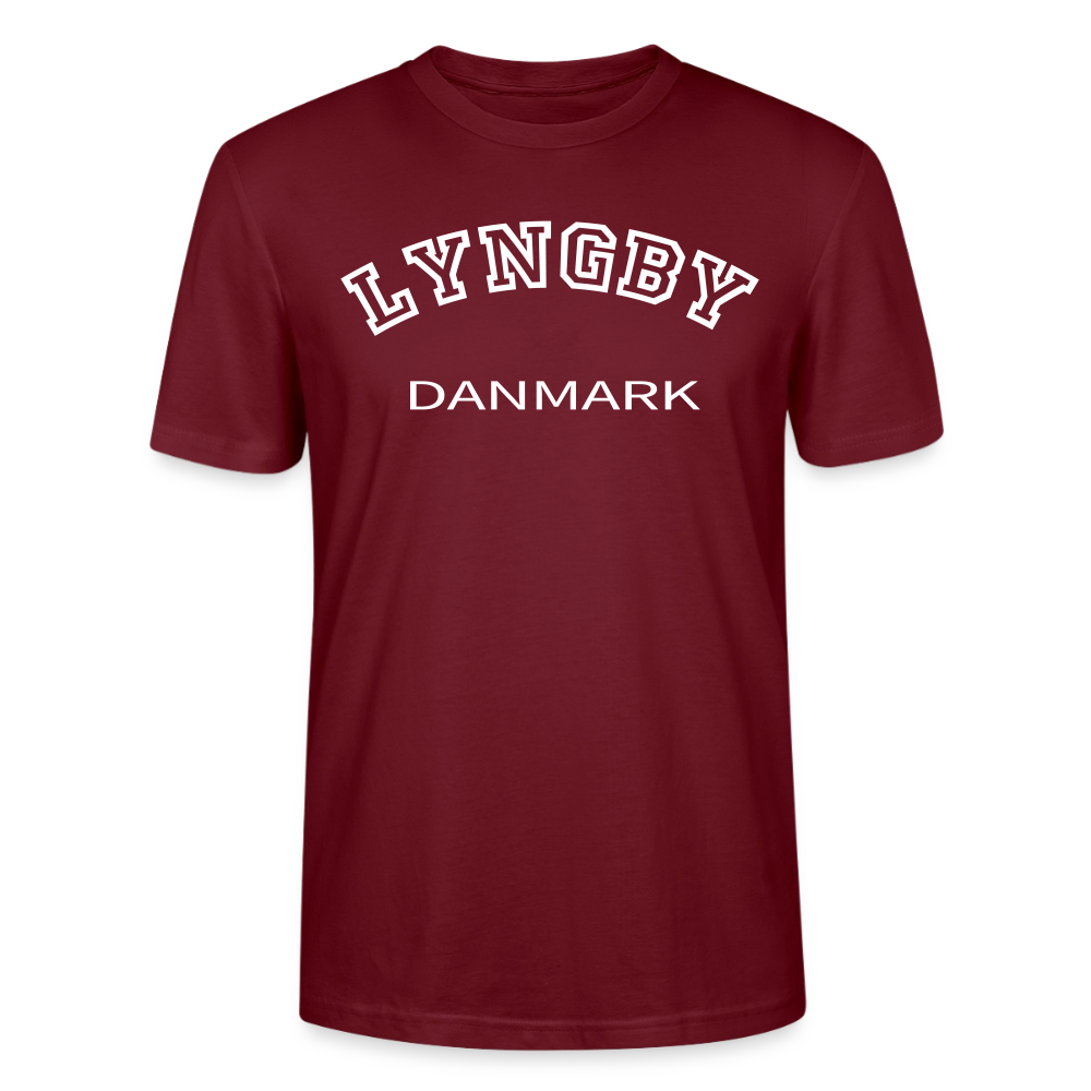 CityShirt - T-shirt - Lyngby - burgunder-rød