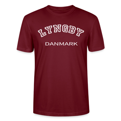 CityShirt - T-shirt - Lyngby - burgunder-rød