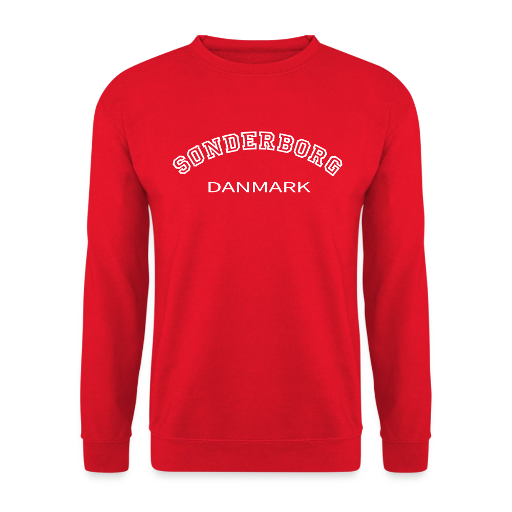 CityShirt - Sweatshirt - Sønderborg - rød