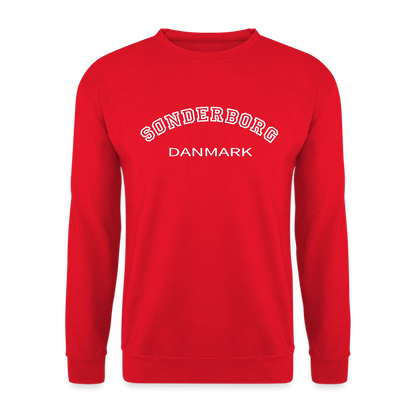CityShirt - Sweatshirt - Sønderborg - rød