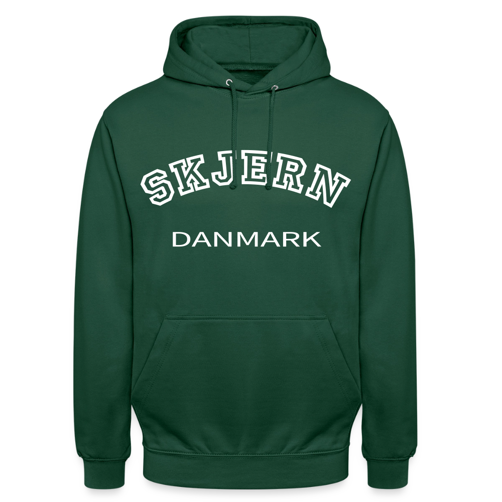 CityShirt - Hoodie - Skjern - flaskegrøn