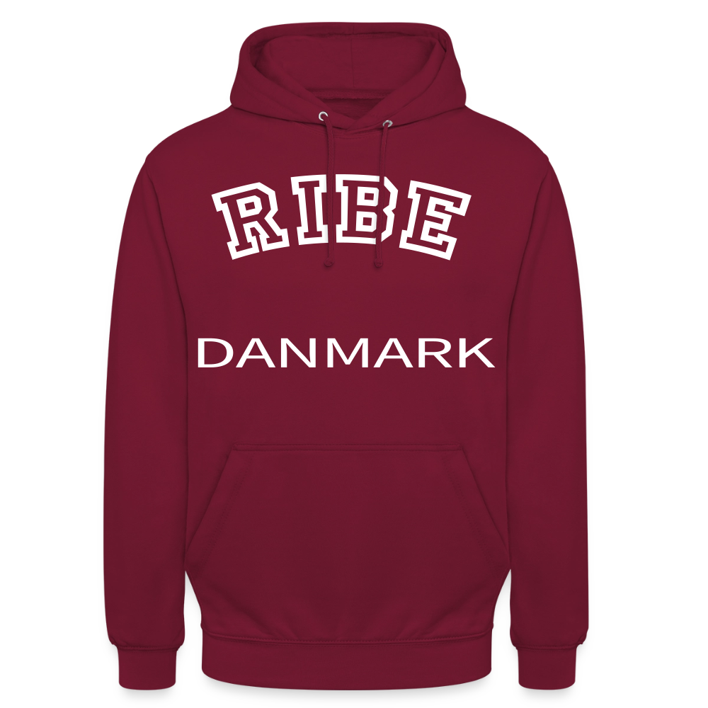 CityShirt - Hoodie - Ribe - bordeaux