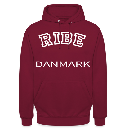 CityShirt - Hoodie - Ribe - bordeaux