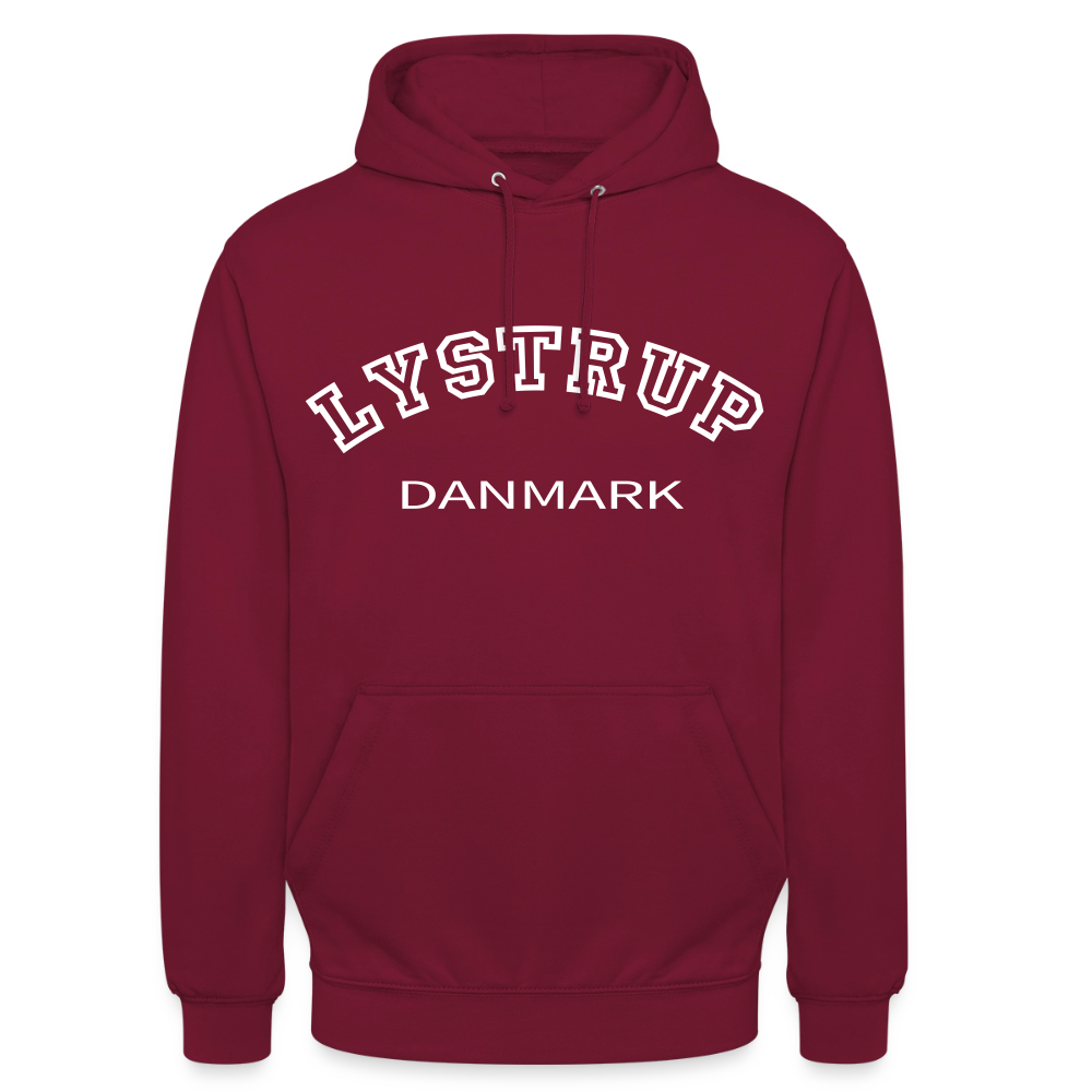 CityShirt - Hoodie - Lystrup - bordeaux