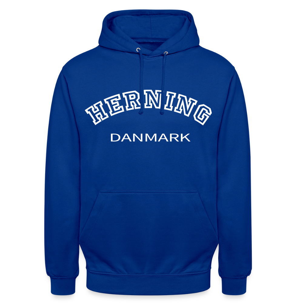 CityShirt - Hoodie - Herning - kongeblå