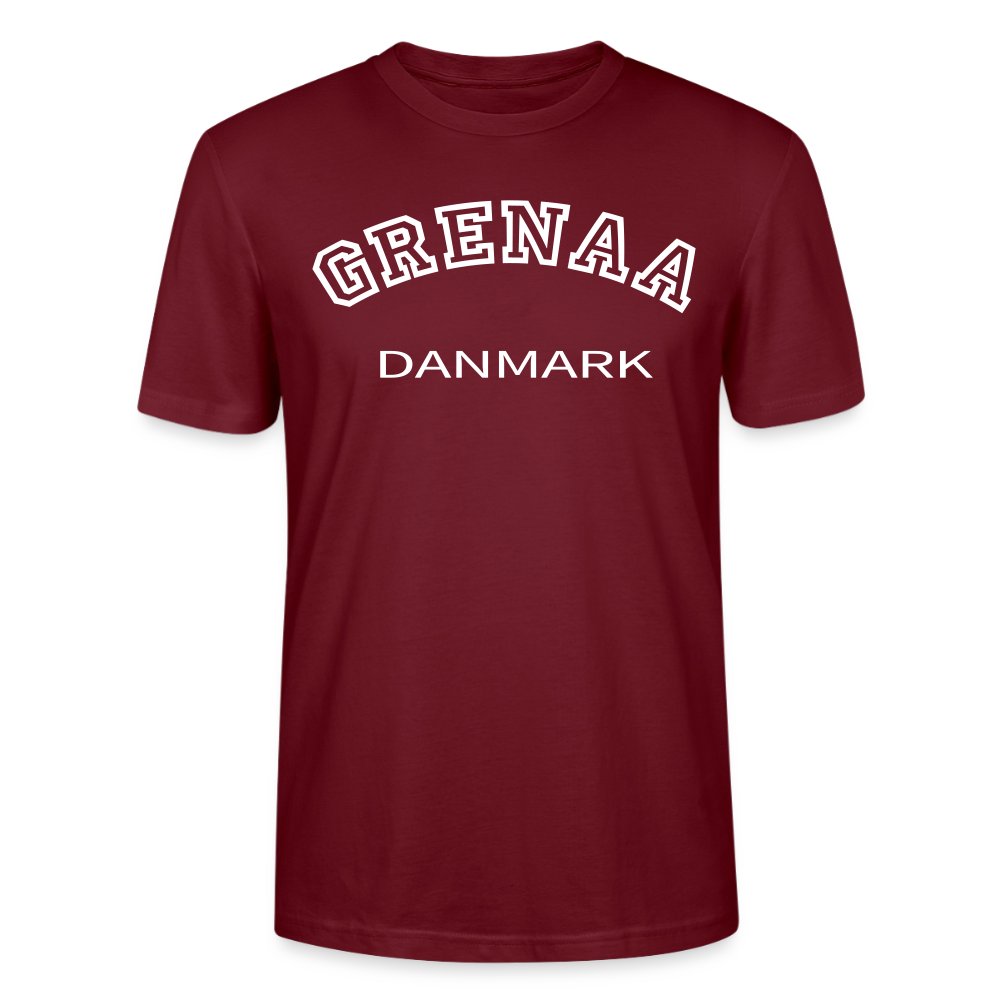 CityShirt - T-shirt - Grenaa - burgunder-rød