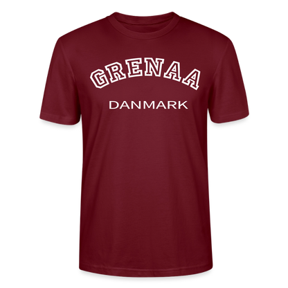 CityShirt - T-shirt - Grenaa - burgunder-rød