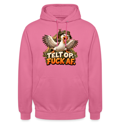 CityShirts - Hoodie - Telt op. Fuck af. - CS037 - pink