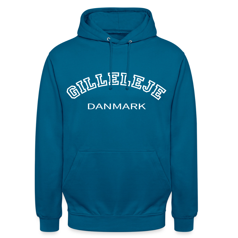 CityShirt - Hoodie - Gilleleje - dybt havblå 