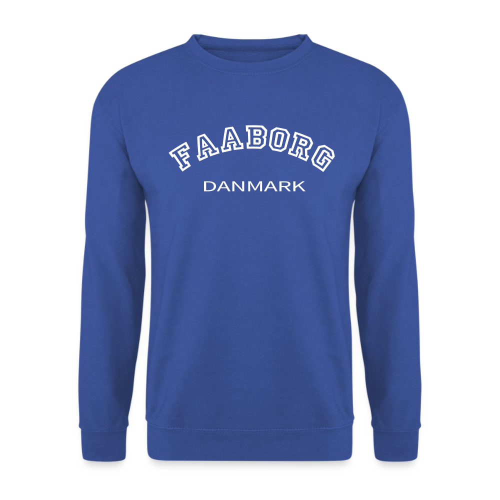 CityShirt - Sweatshirt - Faaborg - kongeblå