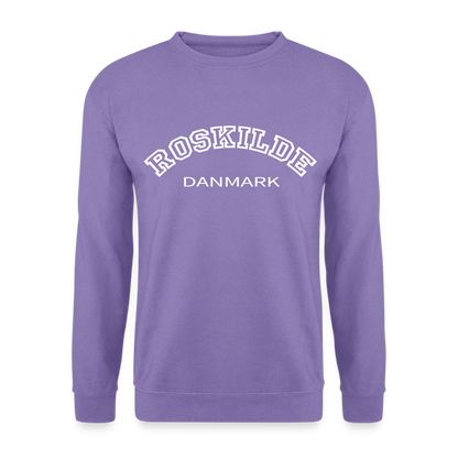 Sweatshirt unisex - Roskilde - lavendel