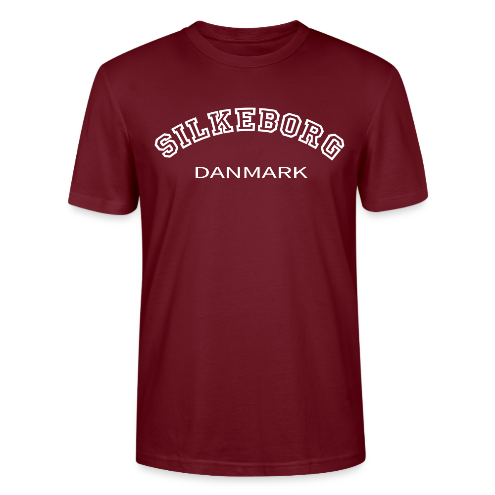 CityShirt - T-shirt - Silkeborg - burgunder-rød