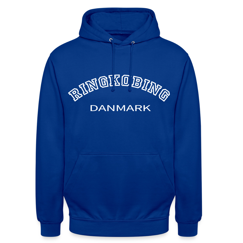 CityShirt - Hoodie - Ringkøbing - kongeblå