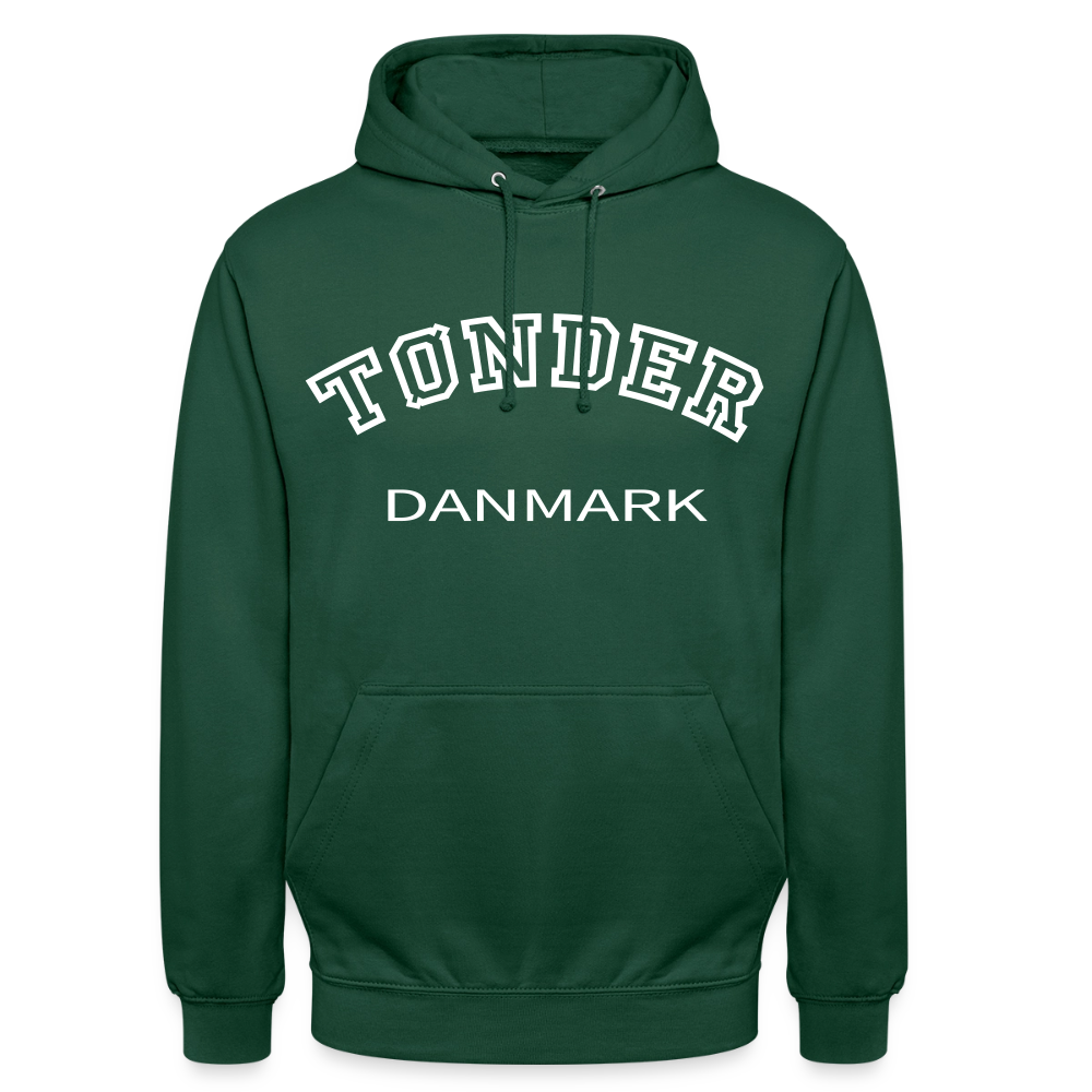 CityShirt - Hoodie - Tønder - flaskegrøn