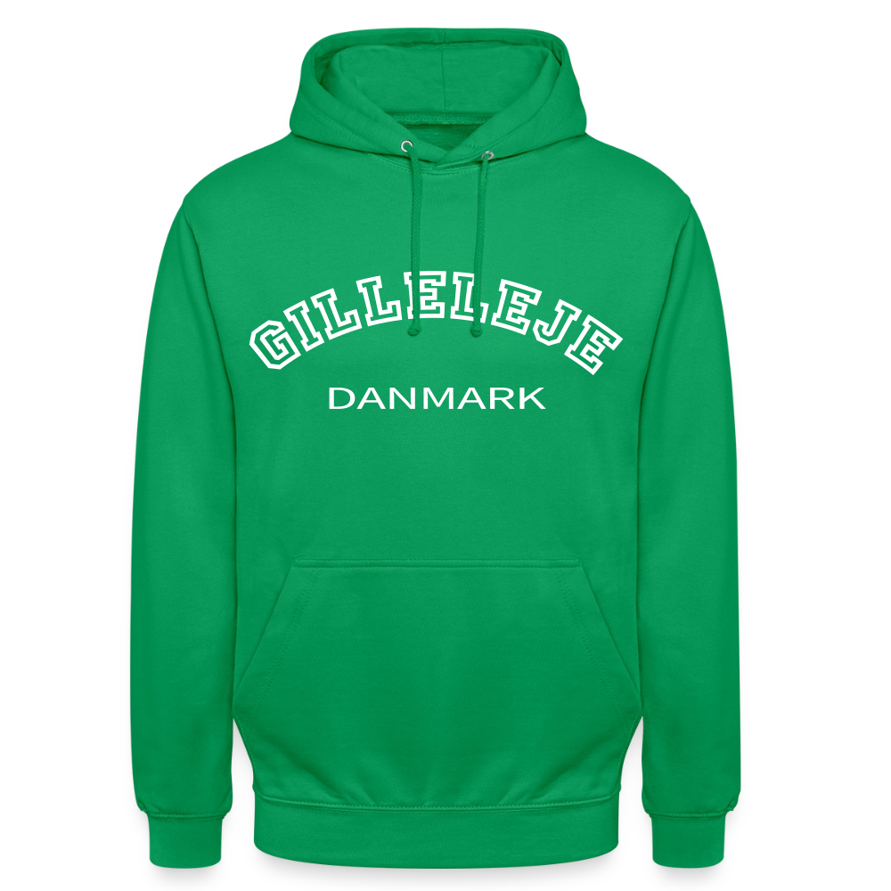CityShirt - Hoodie - Gilleleje - kelly grøn