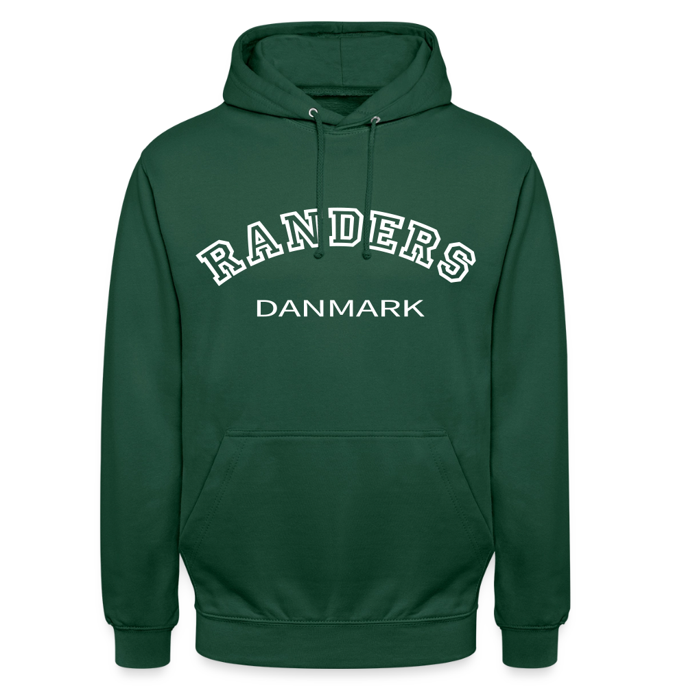 CityShirt - Hoodie - Randers - flaskegrøn