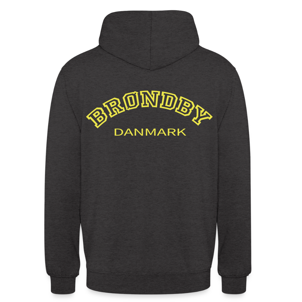 Hættetrøje unisex - Brøndby - charcoal