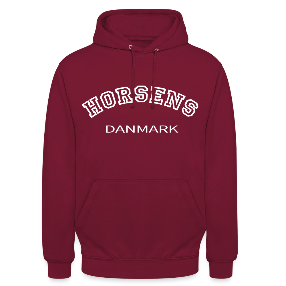 CityShirt - Hoodie - Horsens - bordeaux