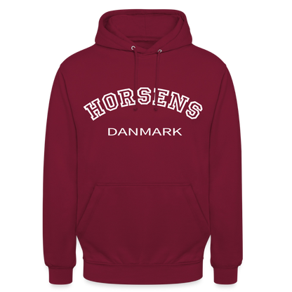 CityShirt - Hoodie - Horsens - bordeaux