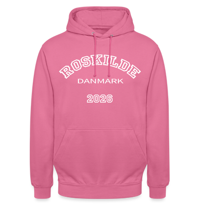 Hættetrøje unisex - Roskilde 2026 - pink