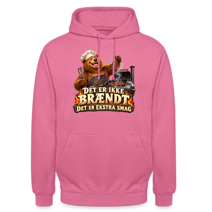 CityShirts - Hoodie - Det er ikke brændt – Det er ekstra smag - CS046 - pink