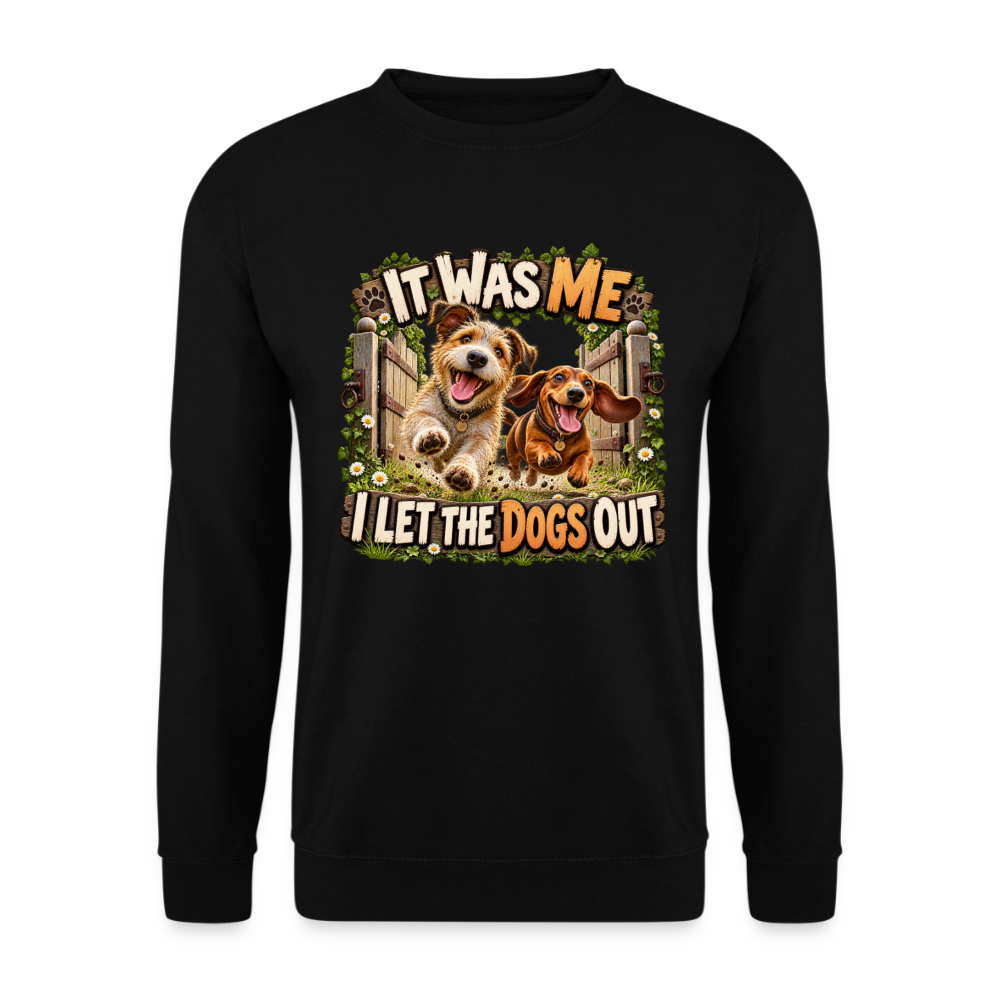 CityShirts - Sweatshirt - It was me – I let the dogs out - CS013 - sort