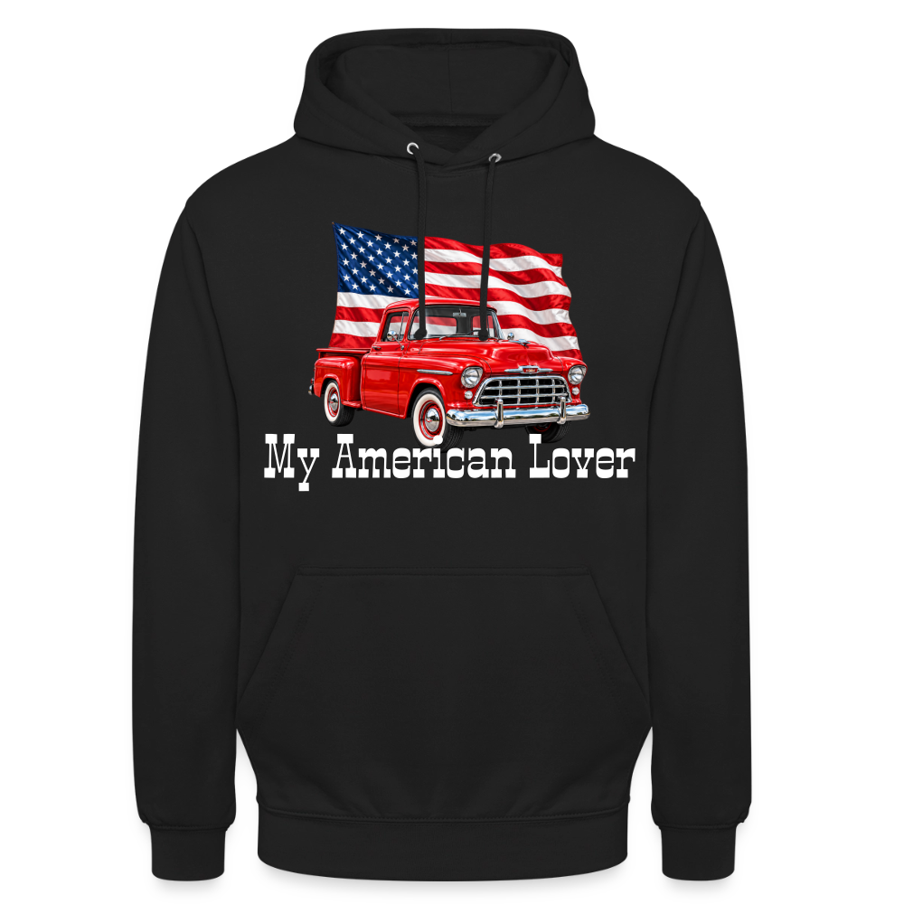 CityShirts - Hoodie - US Car - sort