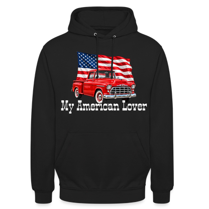 CityShirts - Hoodie - US Car - sort