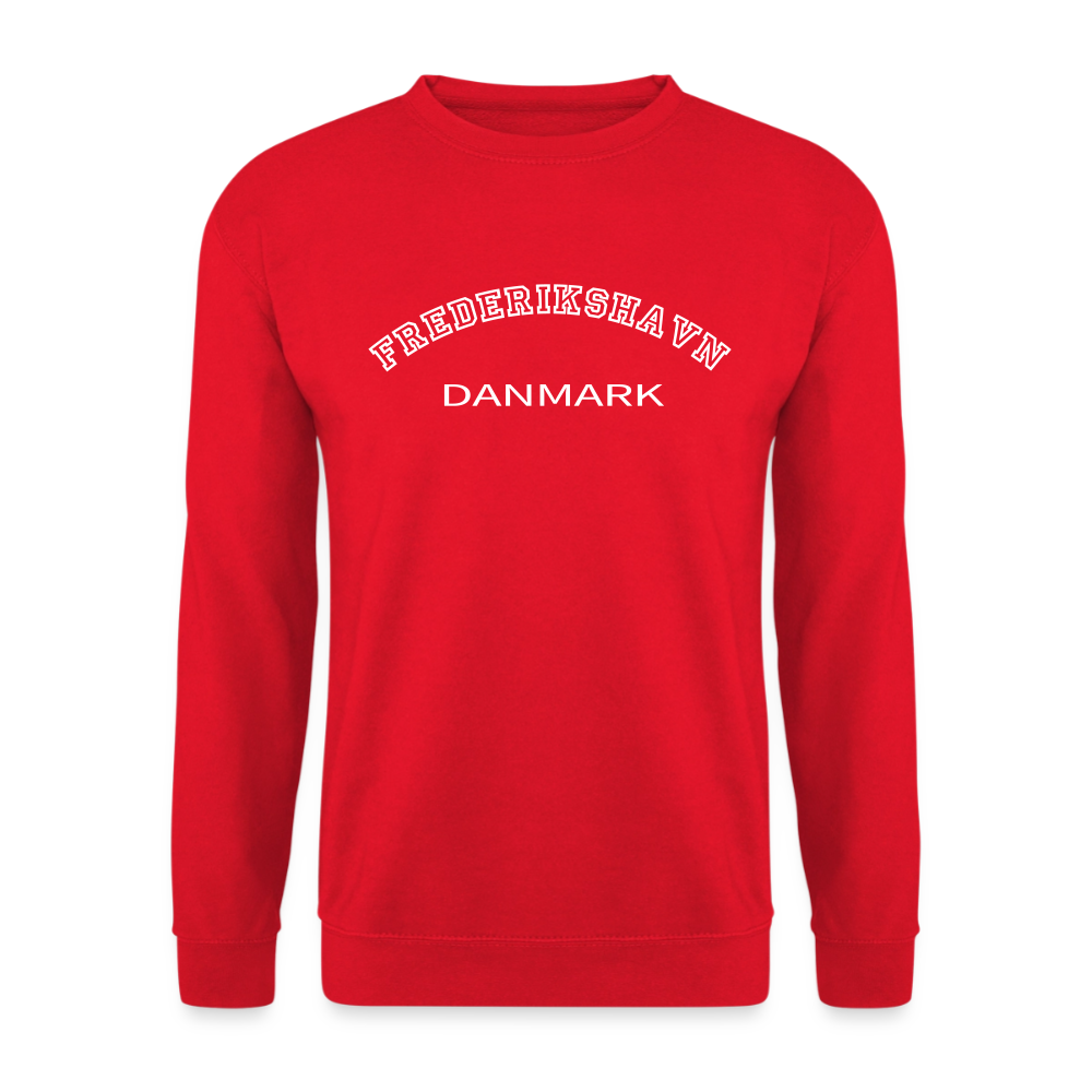 CityShirt - Sweatshirt - Frederikshavn - rød