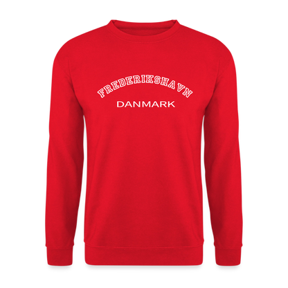 CityShirt - Sweatshirt - Frederikshavn - rød