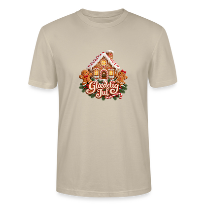 CityShirts - T-shirt - Glædelig Jul – peberkagehygge - CS067 - beige