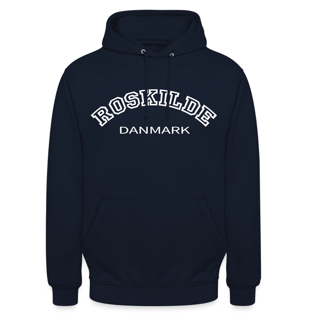 Hættetrøje unisex - Roskilde - marineblå