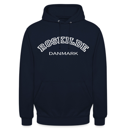 Hættetrøje unisex - Roskilde - marineblå