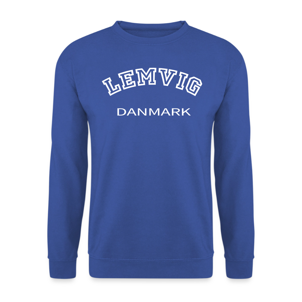 CityShirt - Sweatshirt - Lemvig - kongeblå