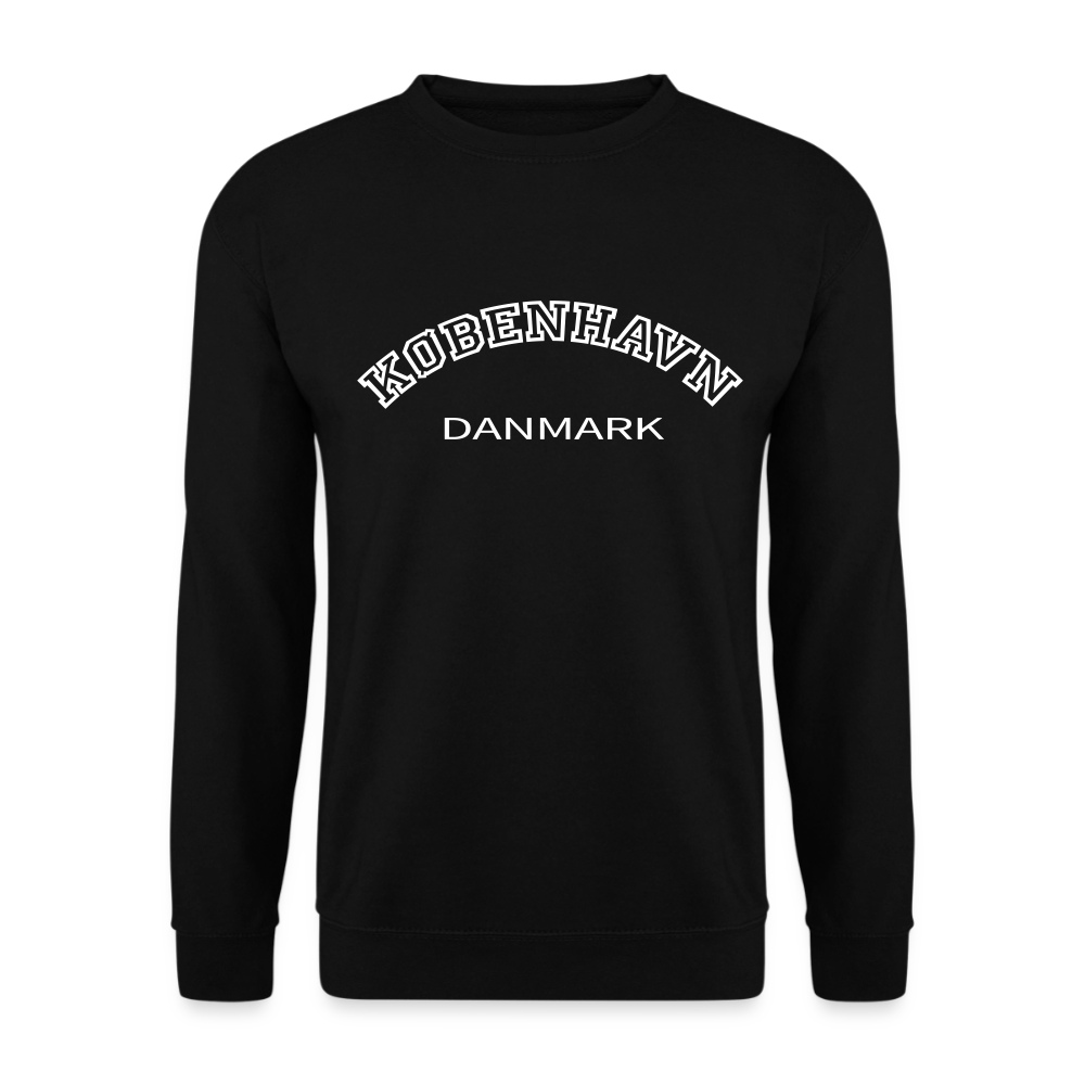 sweatshirt unisex - København - sort