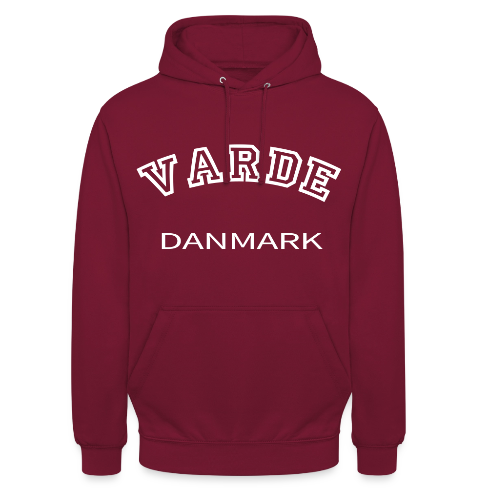 CityShirt - Hoodie - Varde - bordeaux