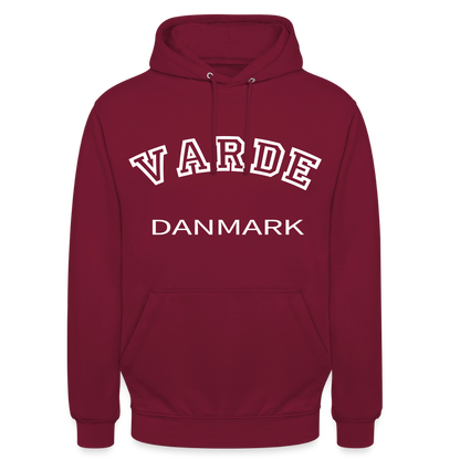 CityShirt - Hoodie - Varde - bordeaux