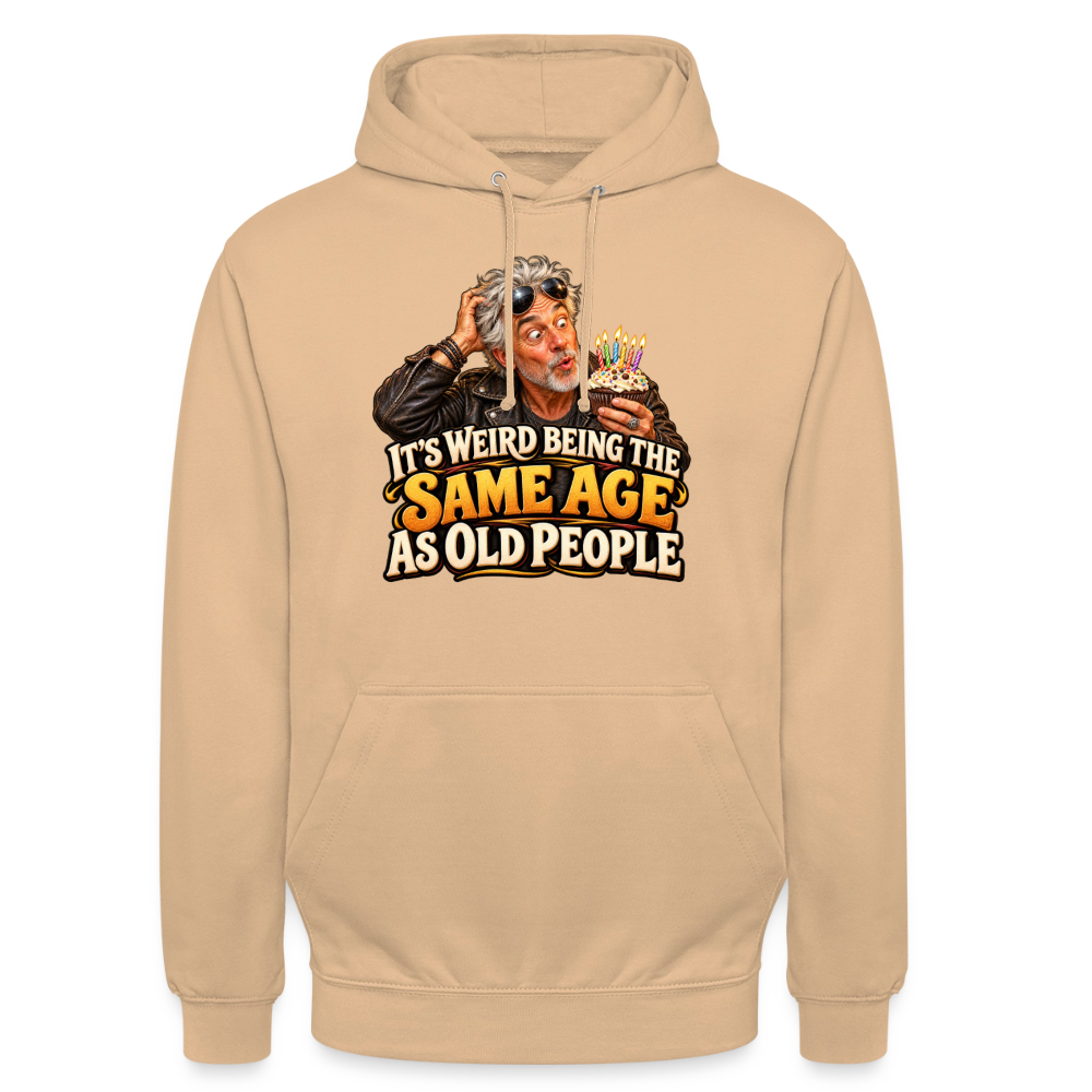 CityShirts - Hoodie - Same age as old people - CS018 - fersken