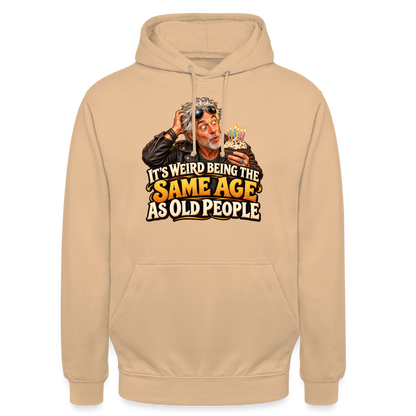 CityShirts - Hoodie - Same age as old people - CS018 - fersken