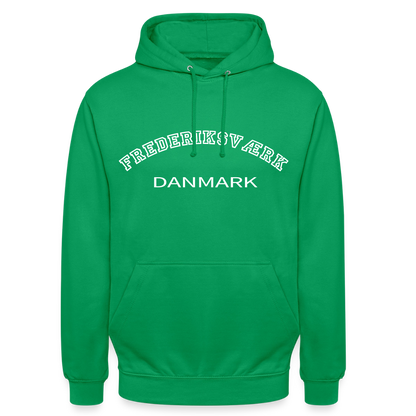 CityShirt - Hoodie - Frederiksværk - kelly grøn